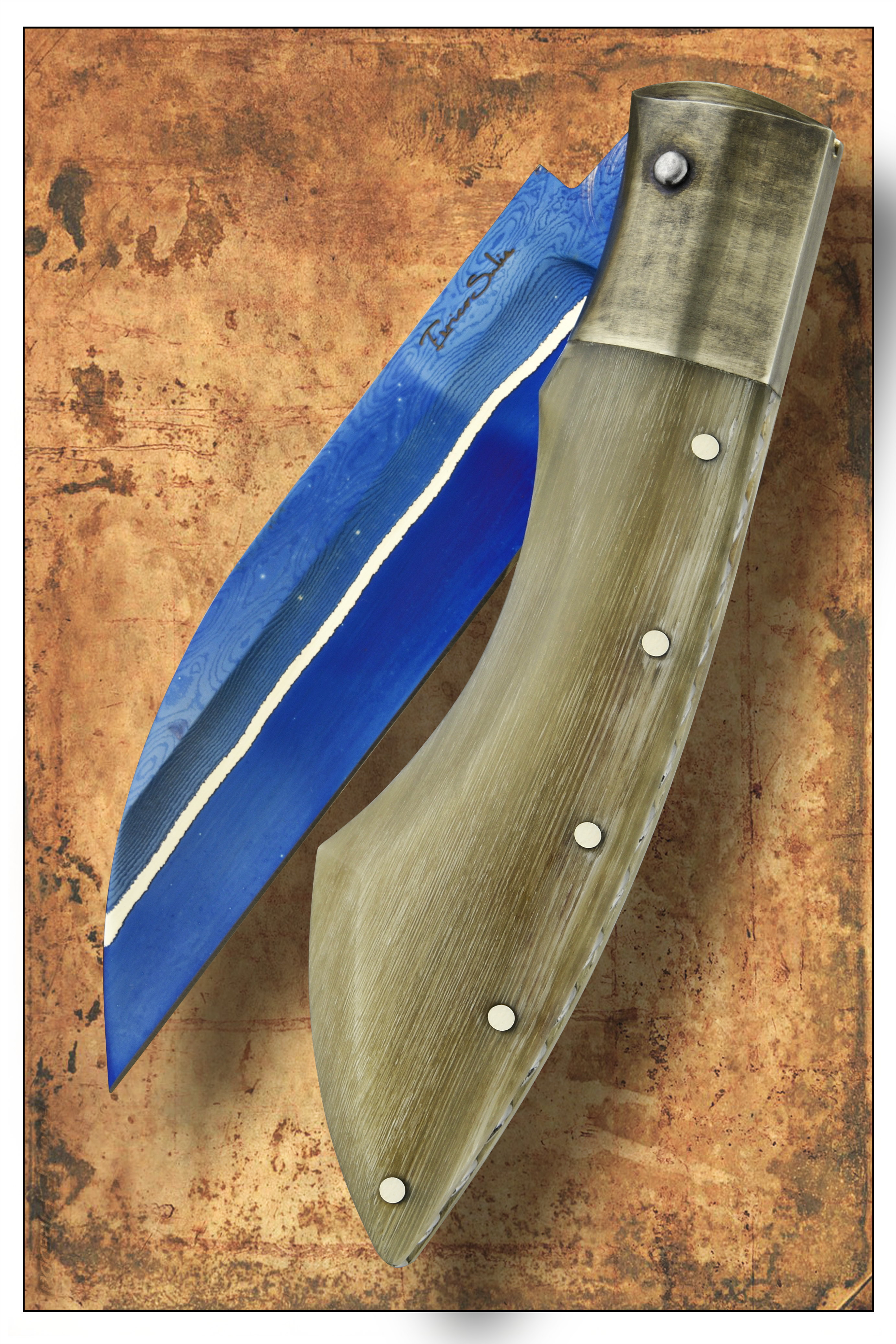 Calaresu knife 23 cm. 