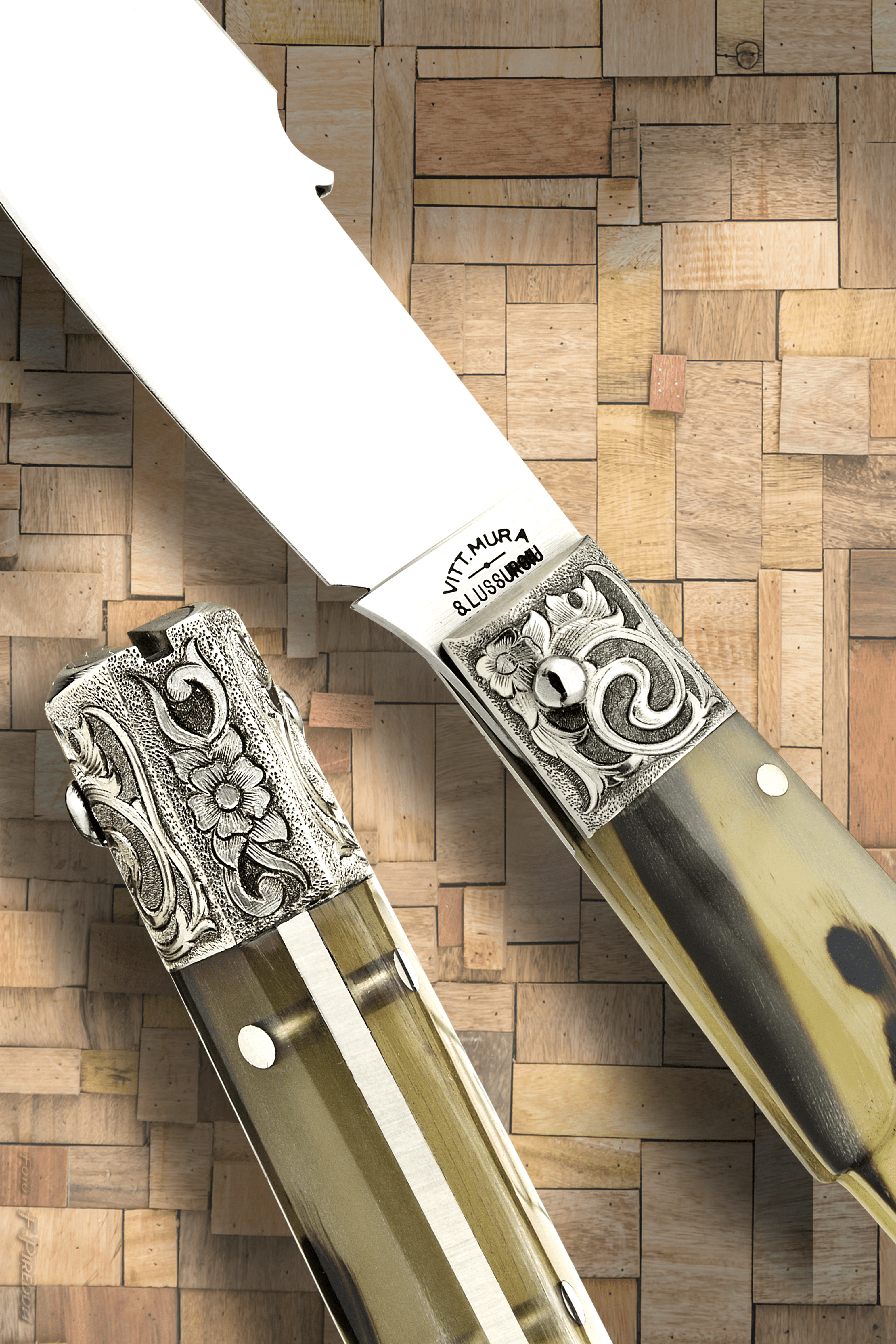 Scuoio Corno Montone Inciso