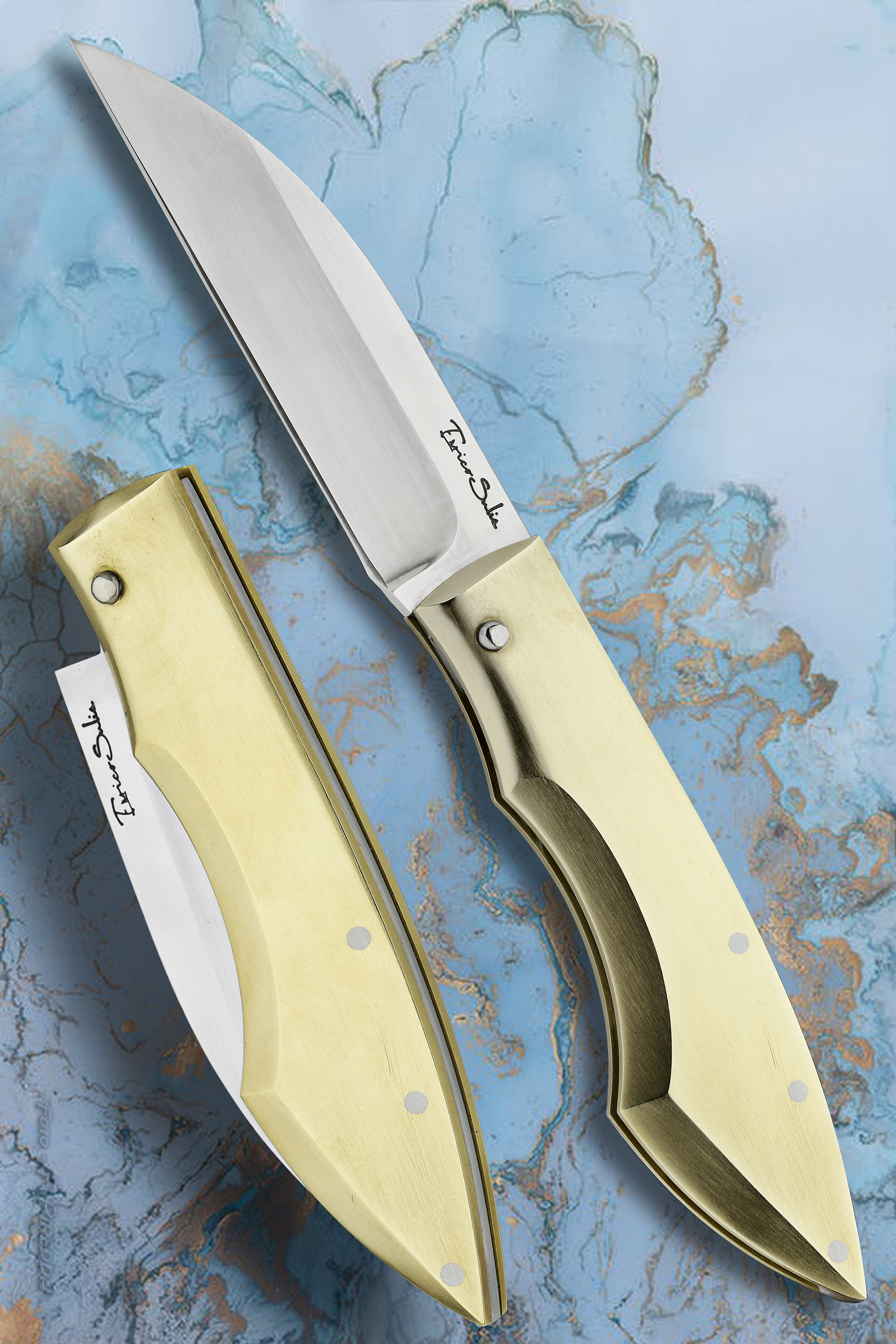 Calaresu knife 23 cm. 